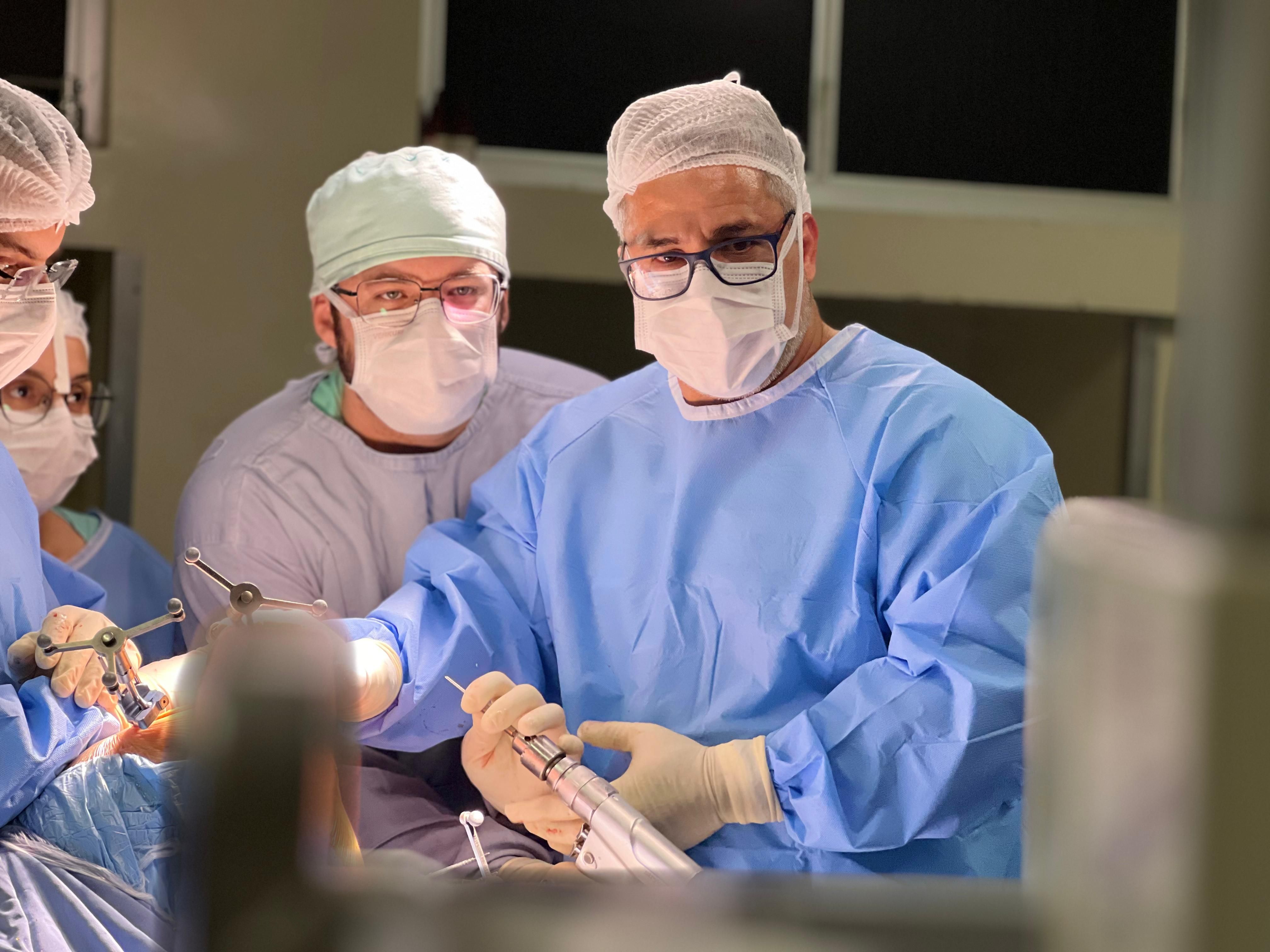 Physicians reviewing diagnostic images together